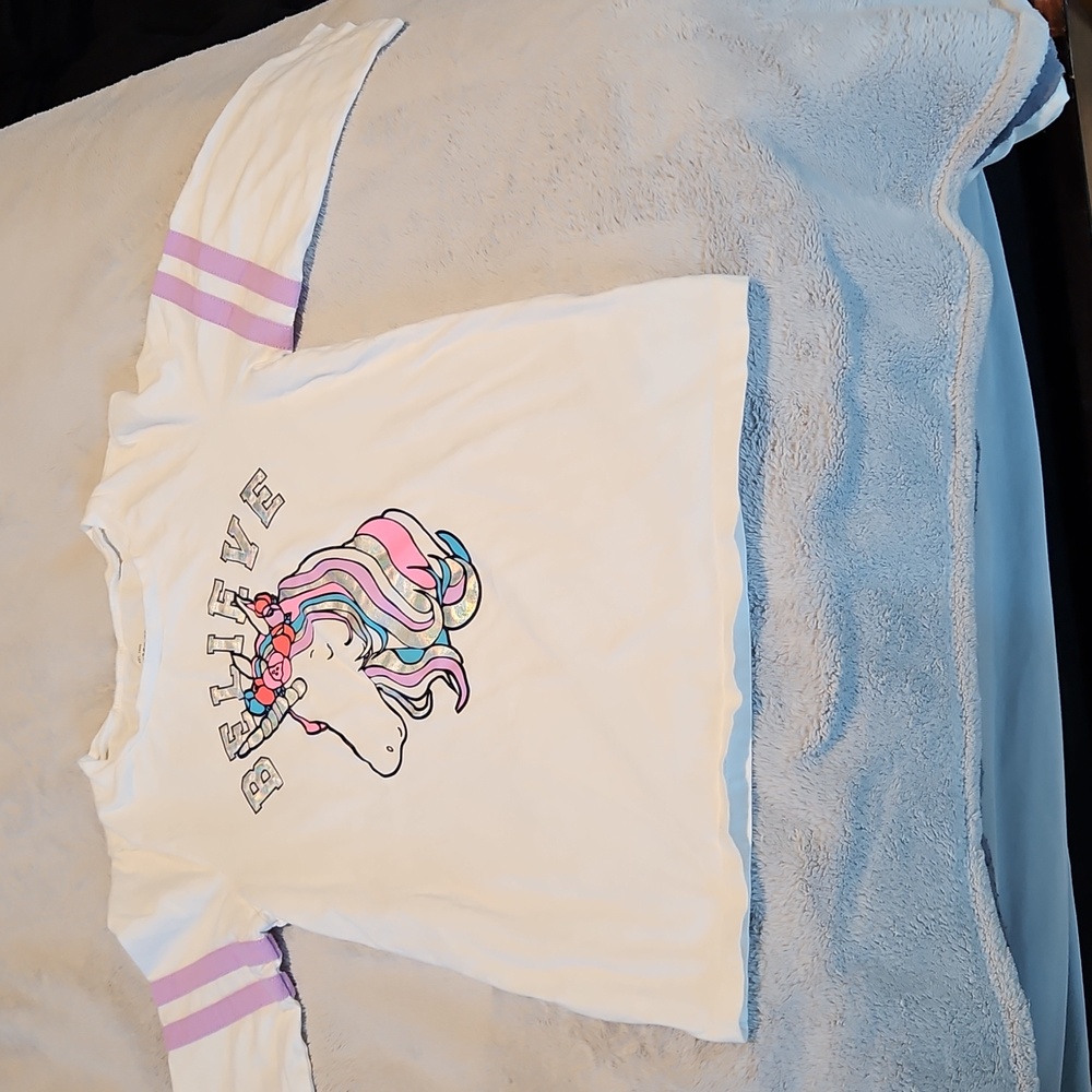 Girls Oshkosh unicorn shirt size 10